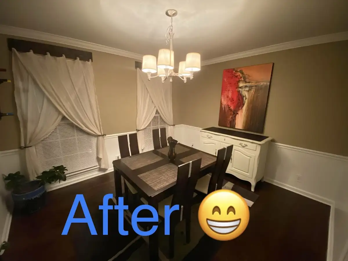Professional dining room restoration after water damage in Kingsburg
