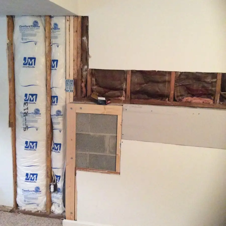 Wall insulation replacement during Odor Removal & Deodorization in Kingsburg